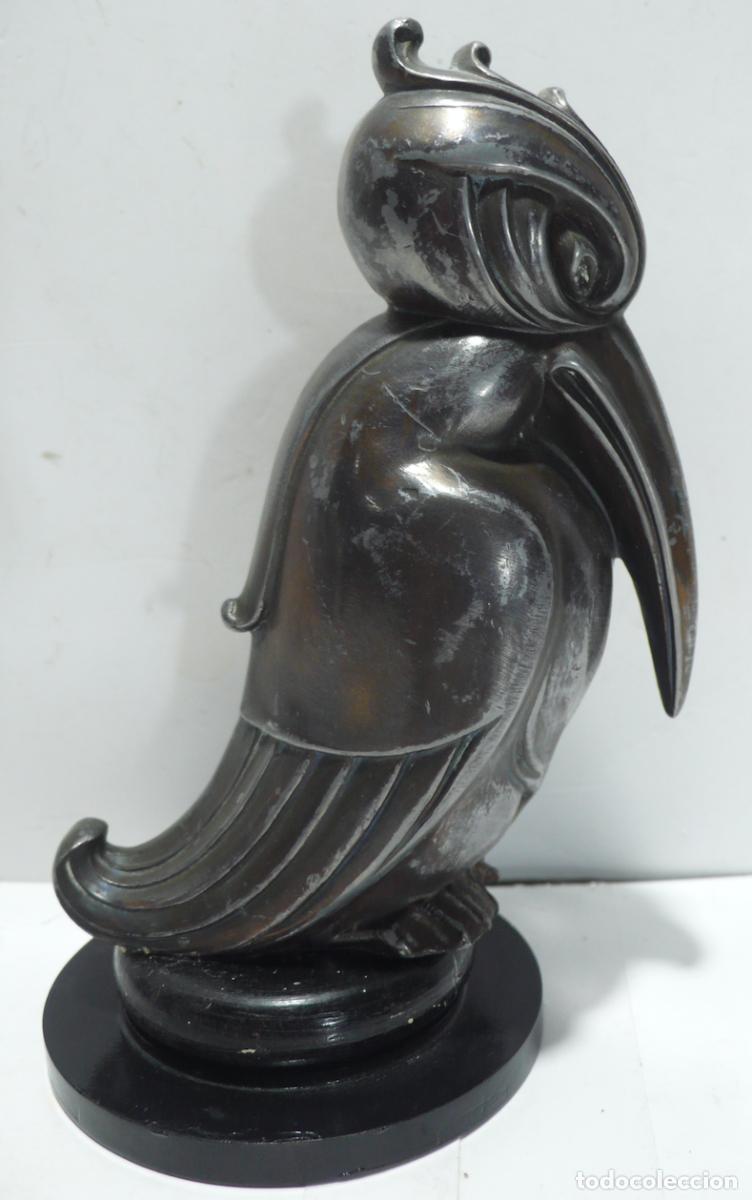 Coleccionismo: peque&ntilde;o pajaro en metal - Foto 5
