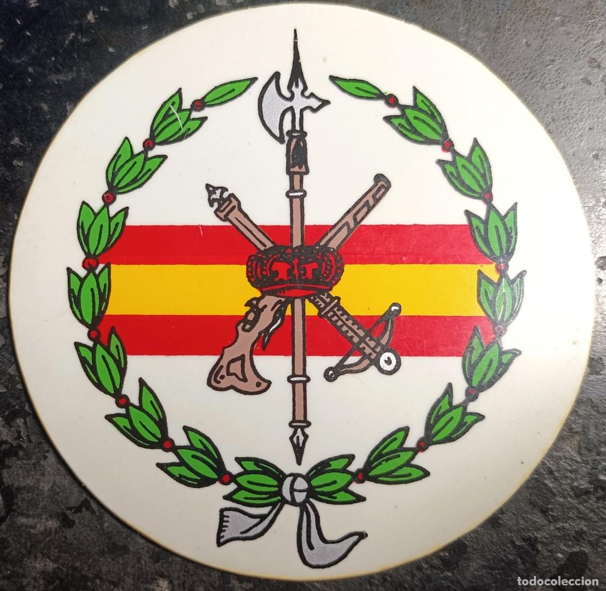 Coleccionismo: POSAVASOS CON EL ESCUDO DE LA LEGI&Oacute;N DE PL&Aacute;STICO DURO