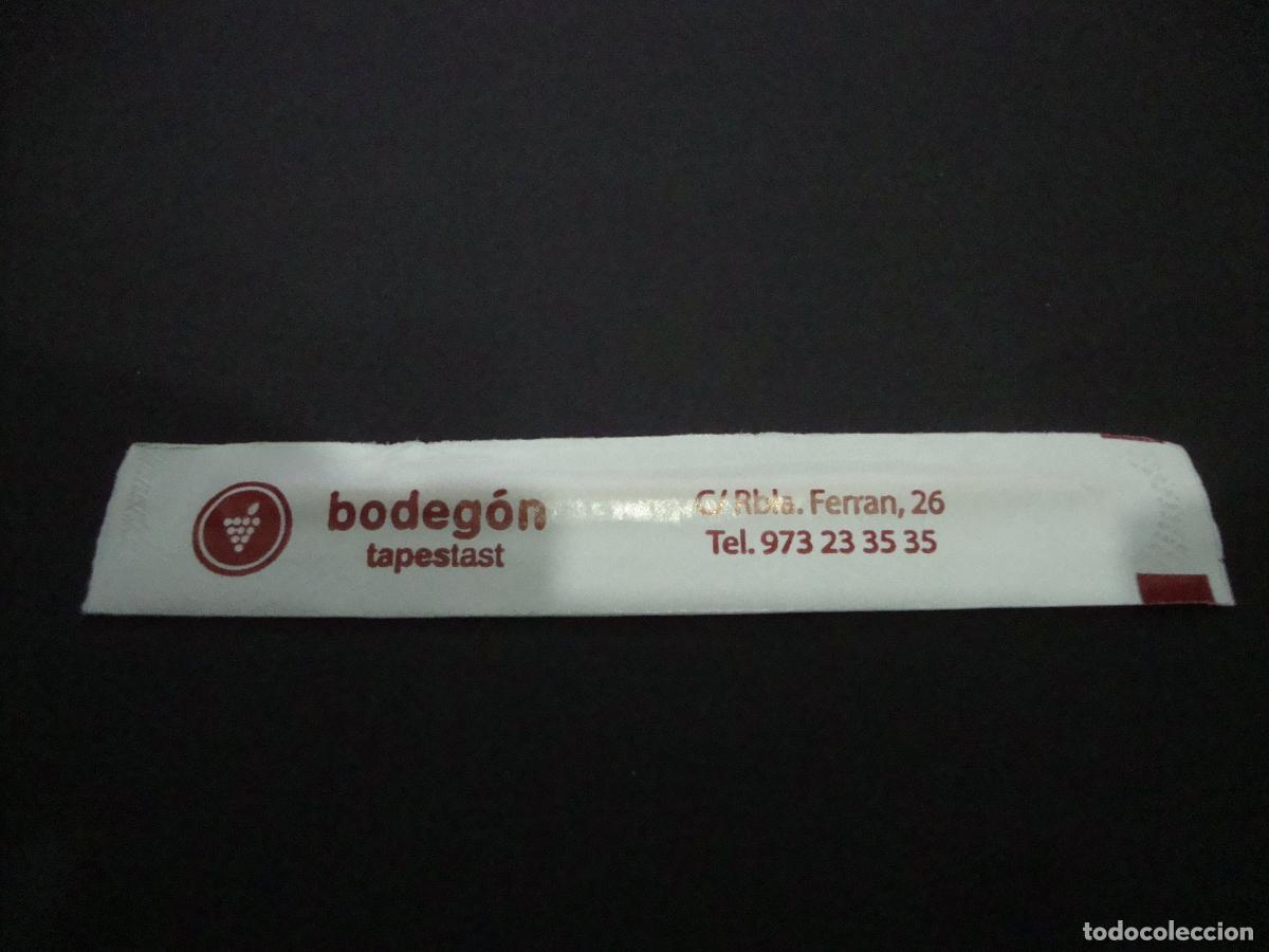 Coleccionismo: PALILLO DE DIENTES MONDADIENTES PUBLICIDAD BODEGON LLEIDA
