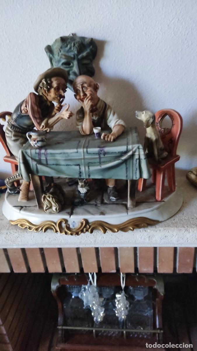 Coleccionismo: Capodimonte. Tertulia de caza - Foto 3