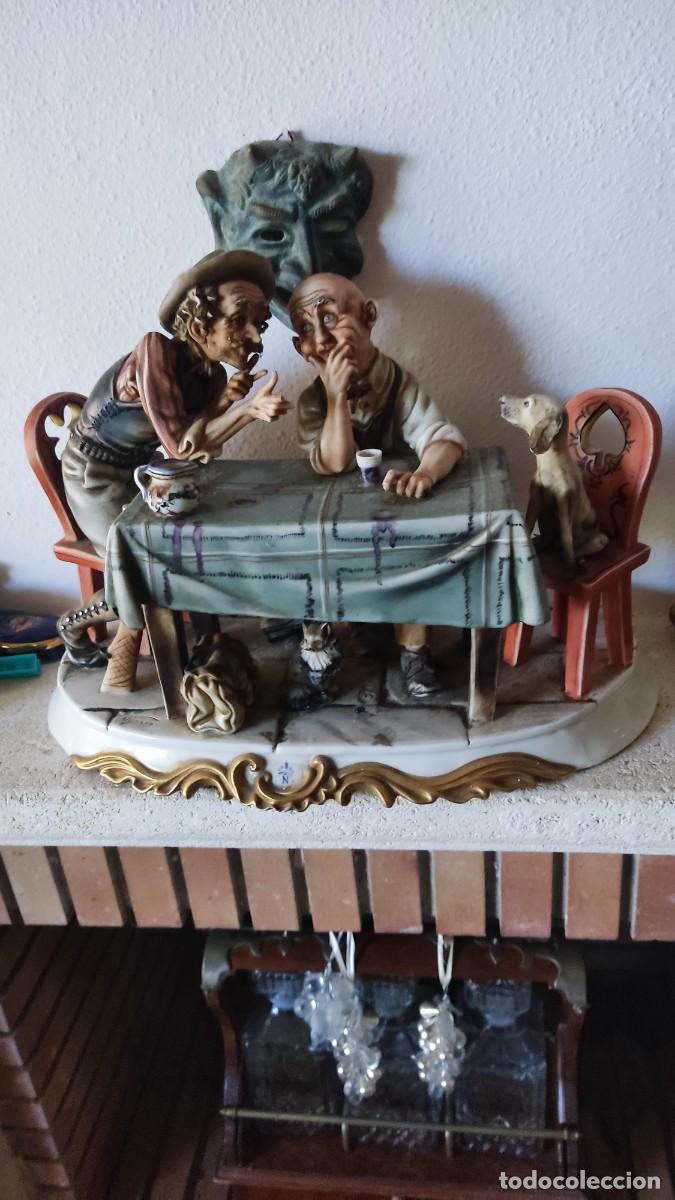 Coleccionismo: Capodimonte. Tertulia de caza - Foto 4