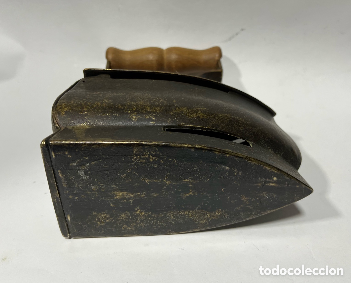 Coleccionismo: Plancha bronce carb&oacute;n Gallo - Foto 5