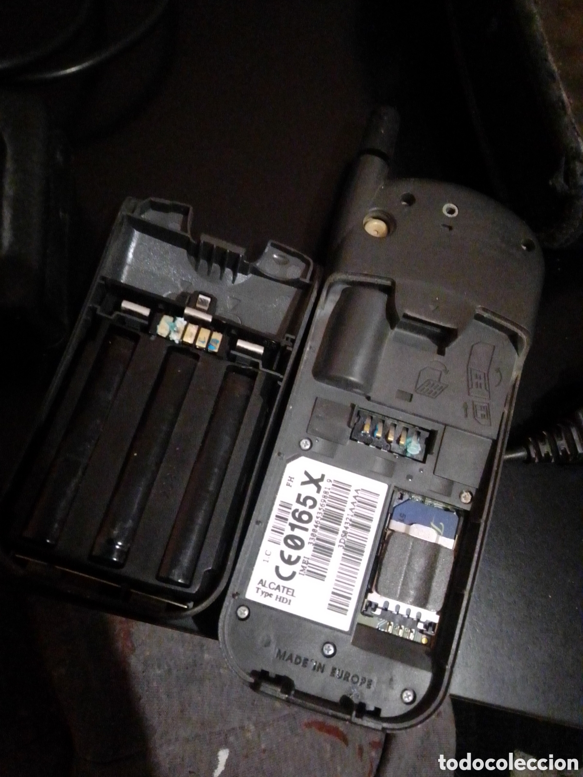 Coleccionismo: Movil Alcatel 1996 con funda - Foto 2