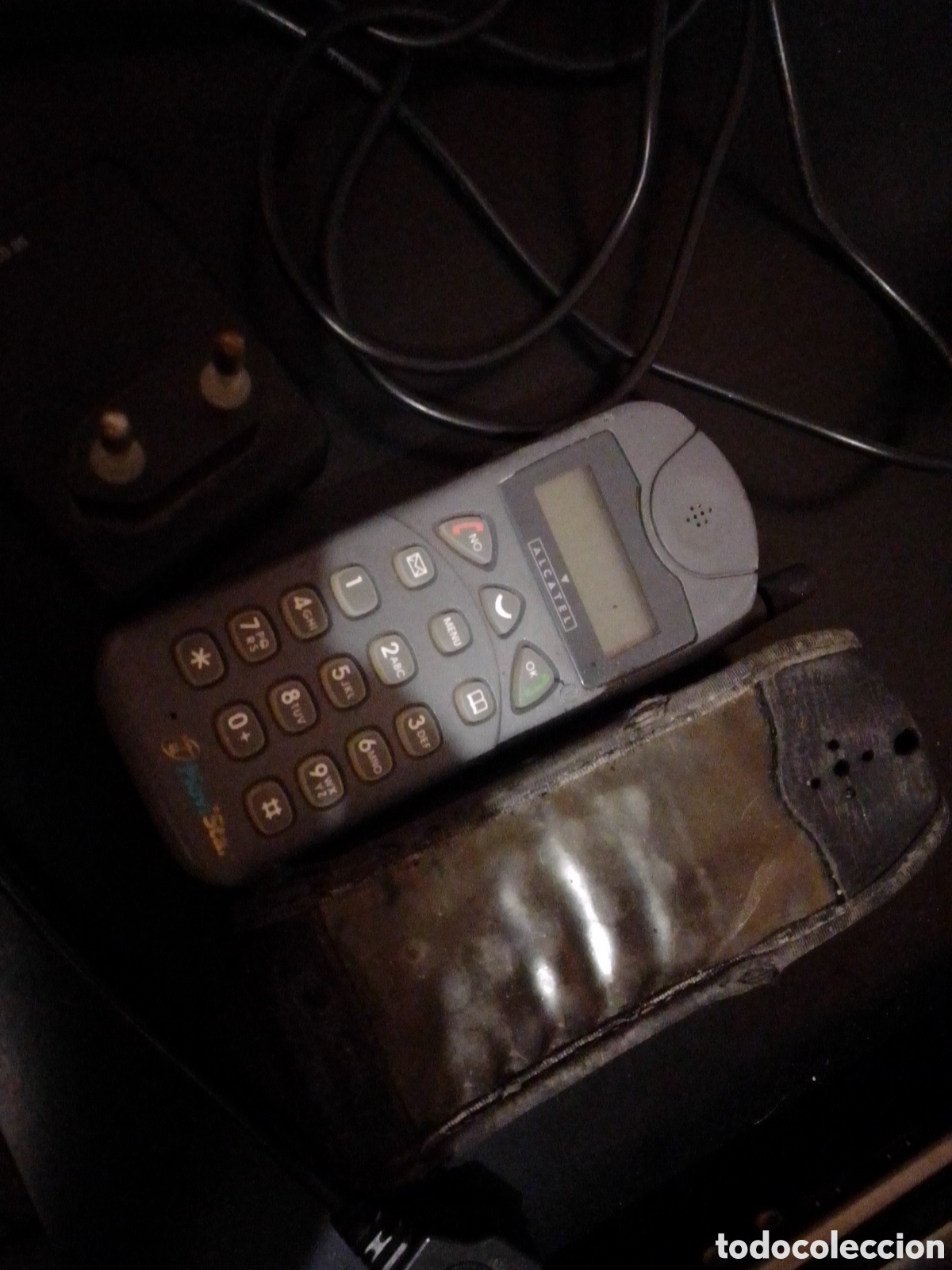 Coleccionismo: Movil Alcatel 1996 con funda - Foto 1