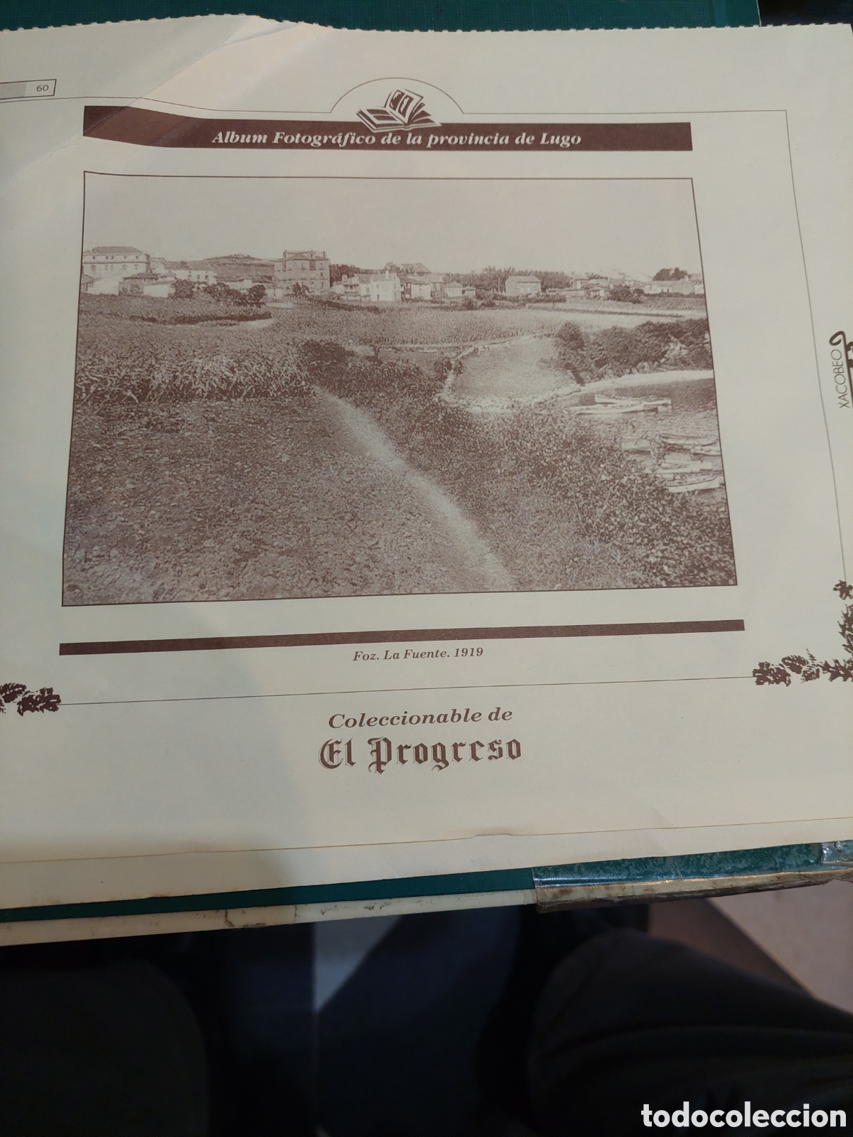 Collezionismo: Foz .la fuente 1919 l&aacute;mina lugo 58 y 60
