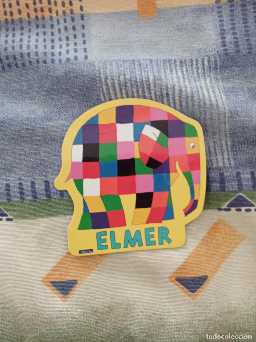 Coleccionismo: IMAN DE NEVERA DE ELMER EL ELEFANTE - Foto 1