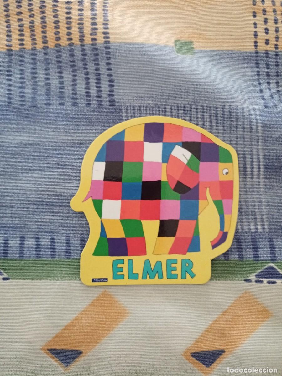 Coleccionismo: IMAN DE NEVERA DE ELMER EL ELEFANTE - Foto 1