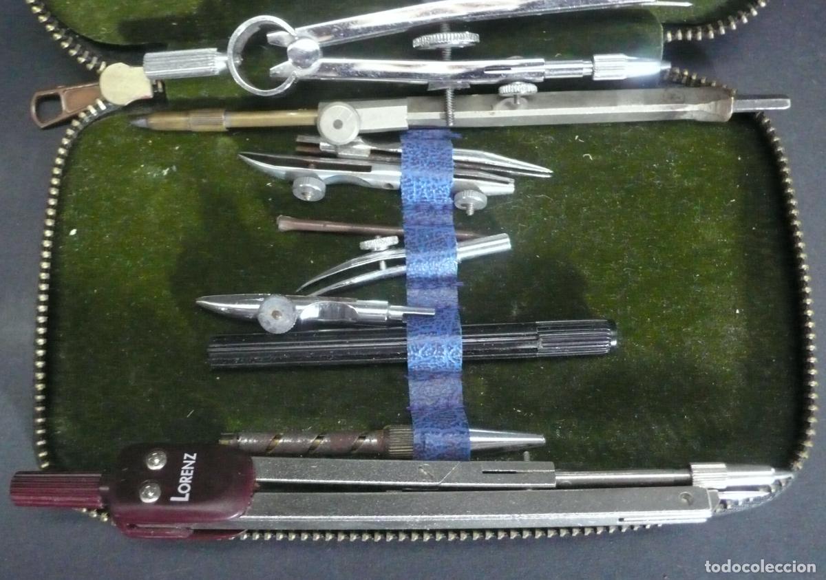 Coleccionismo: PEQUE&Ntilde;O ESTUCHE DE COMPASES - Foto 3