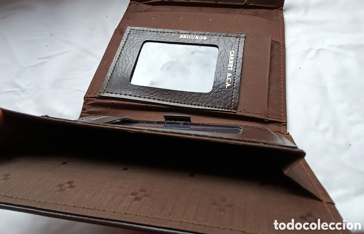 Coleccionismo: Cartera para documentaci&oacute;n del autom&oacute;vil - Foto 5