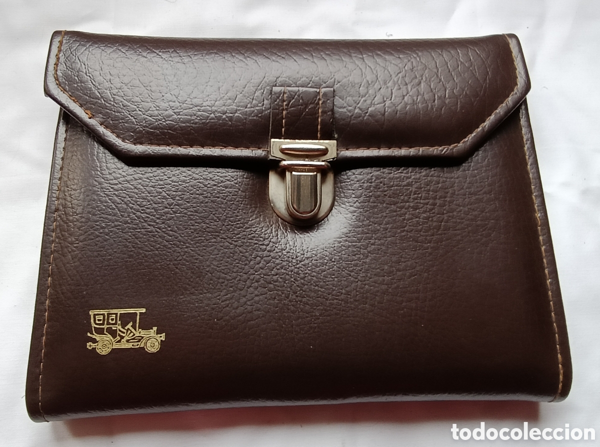 Coleccionismo: Cartera para documentaci&oacute;n del autom&oacute;vil - Foto 1