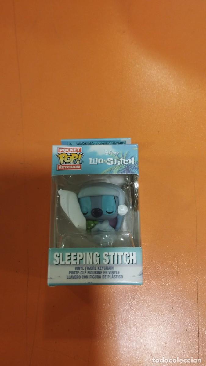 Coleccionismo: Funko Lilo & Stitch Pocket Pop! Sleeping - Foto 2
