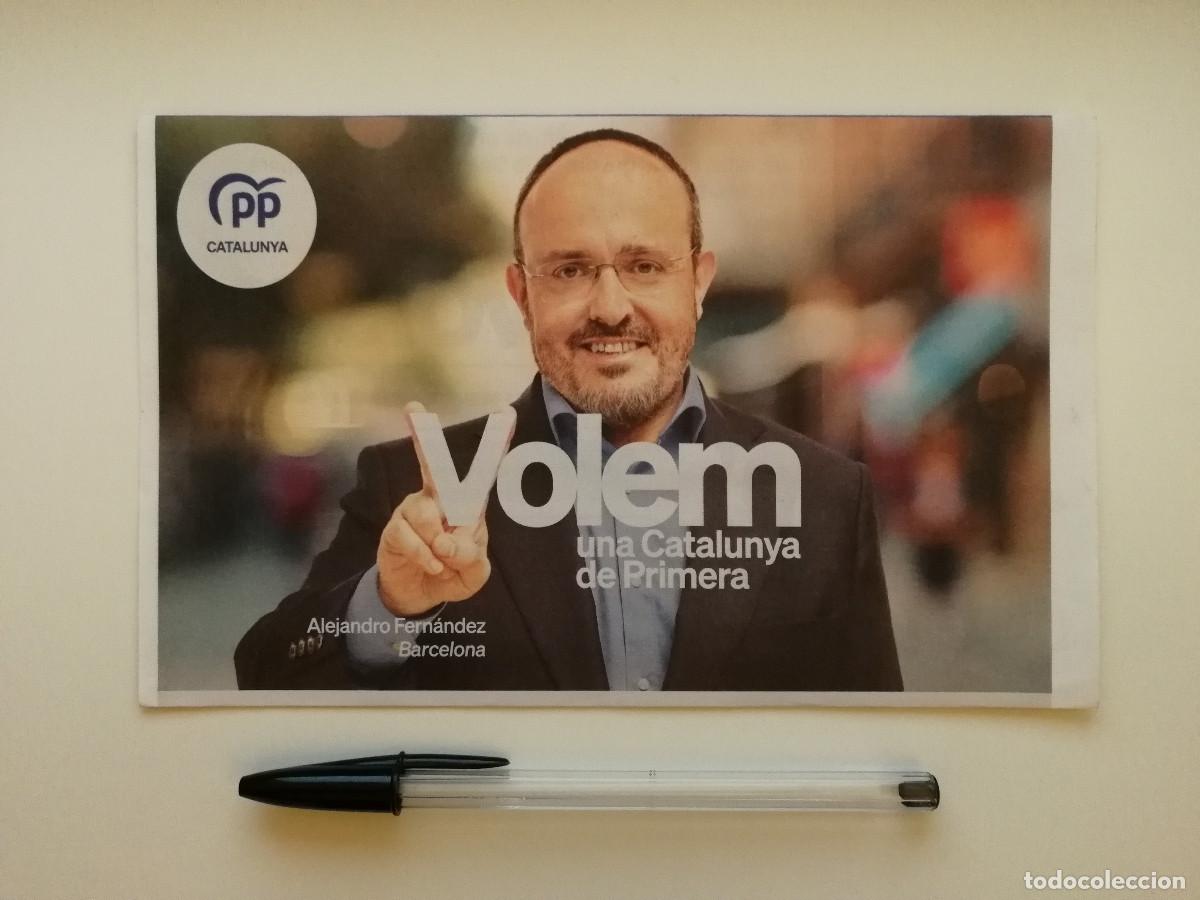 Coleccionismo: CARTA ELECTORAL SIN ABRIR - volem - PP PARTIDO POPULAR - POLITICA - CATALU&Ntilde;A