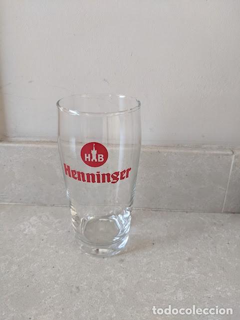 Coleccionismo: ANTIGUO VASO CERVEZA HENINNGER