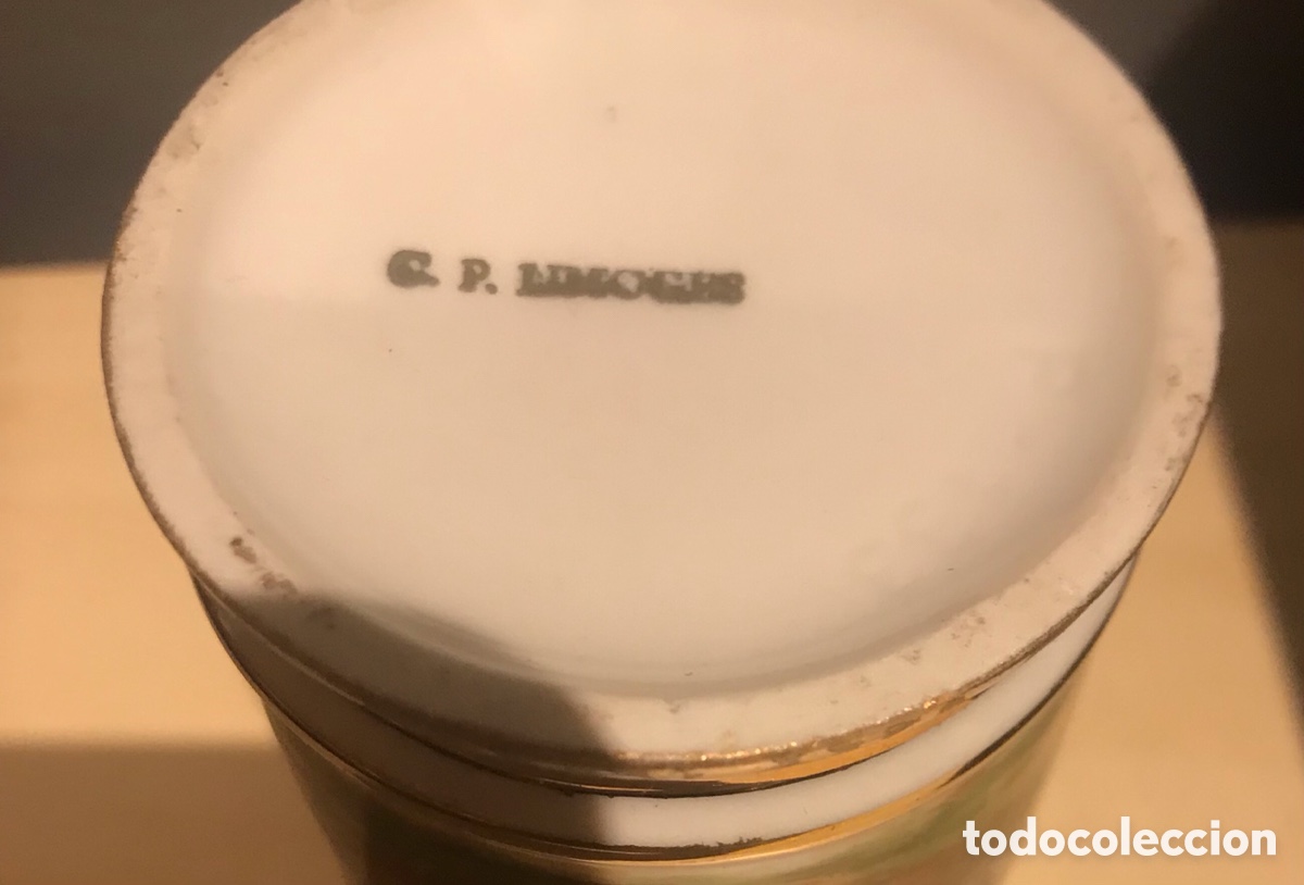 Coleccionismo: TARRO LIMOGES SIN TAPA - Foto 4