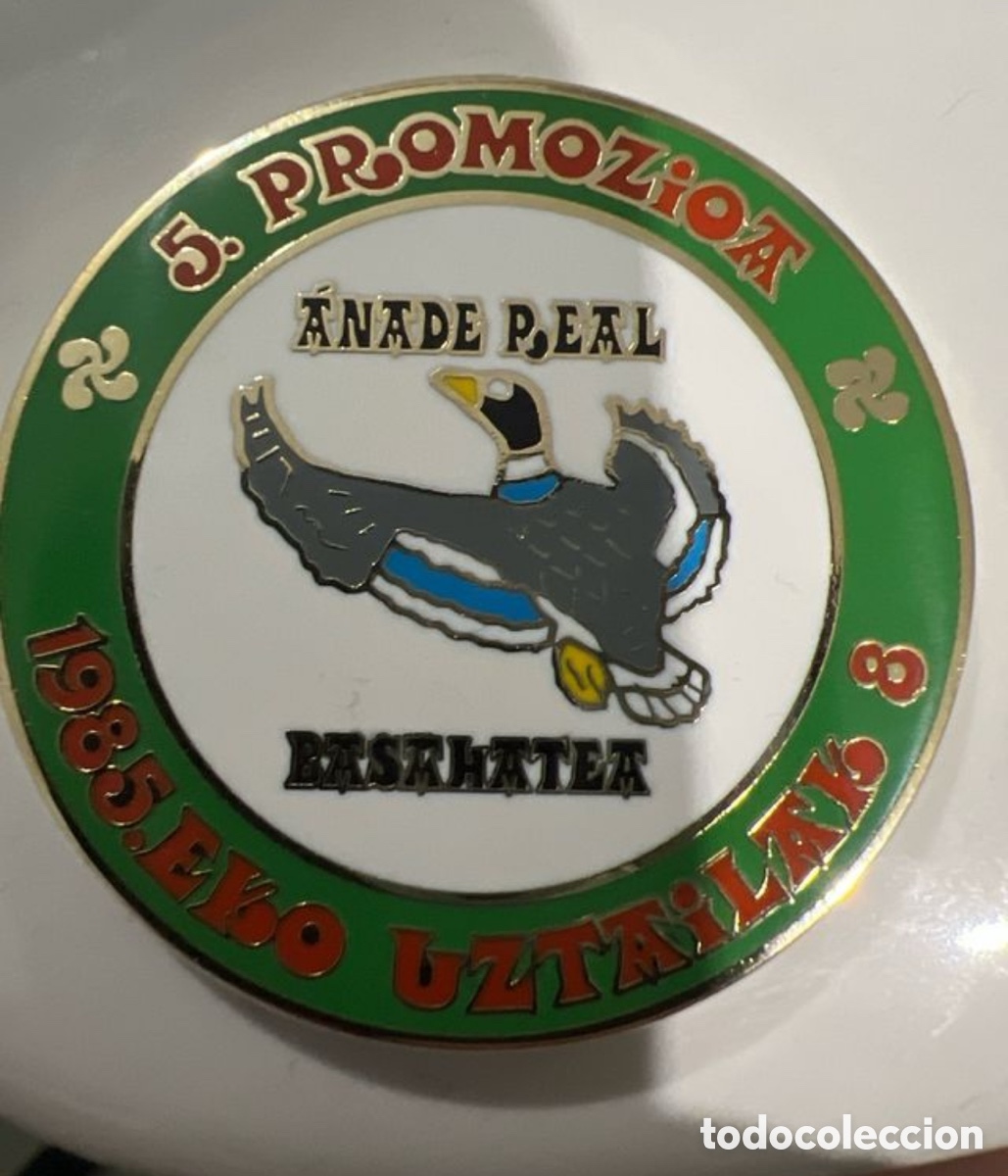 Coleccionismo: Moneda Ertzaintza 5 promoci&oacute;n
