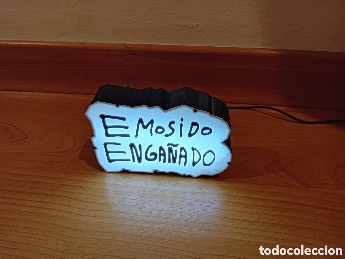 Collectionnisme: &Uacute;NICA L&Aacute;MPARA CON EL FAMOSO MEME EMOSIDO ENGA&Ntilde;ADO