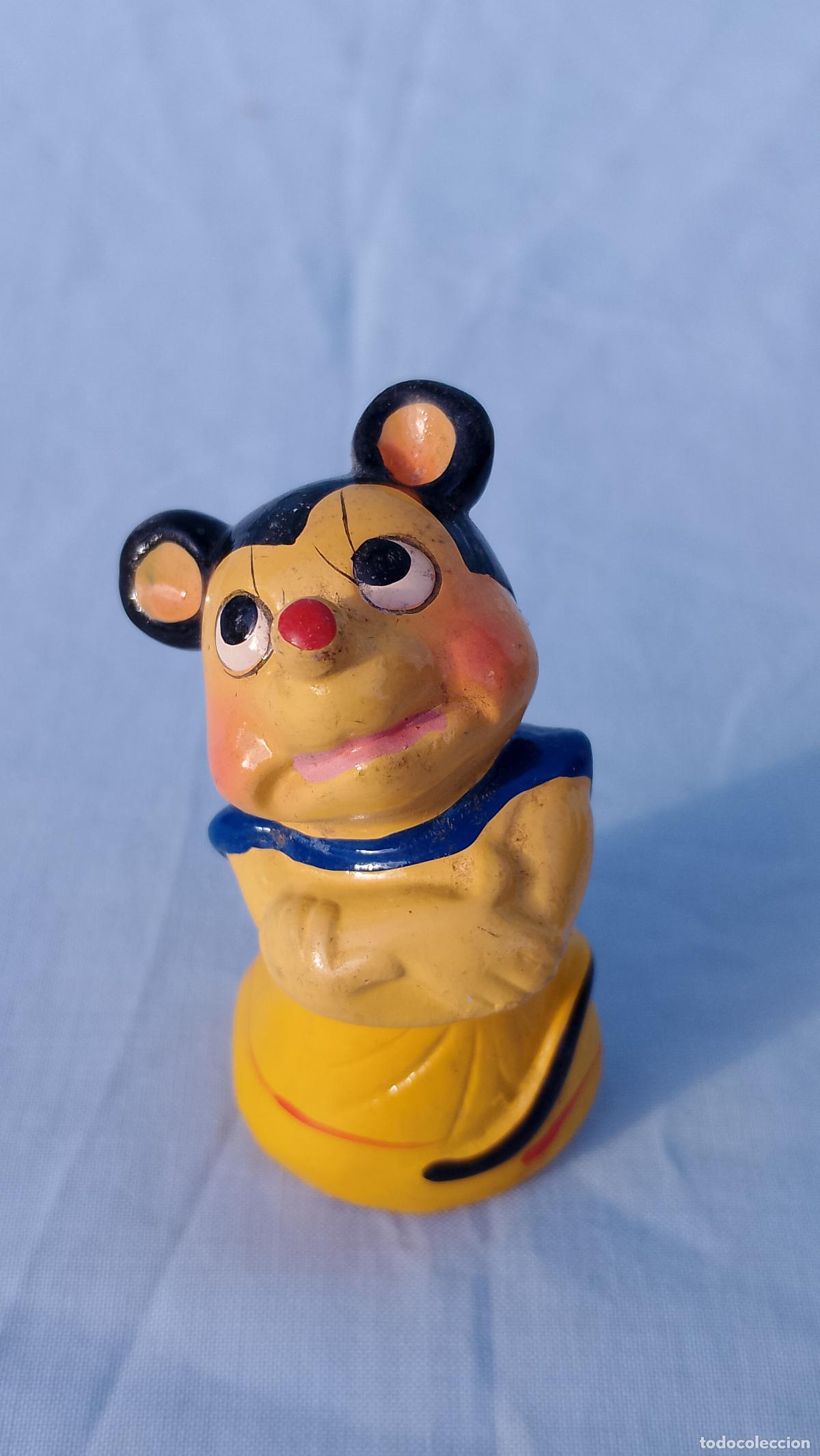 Coleccionismo: Antiguo sacapuntas de cer&aacute;mica Ratona Minnie