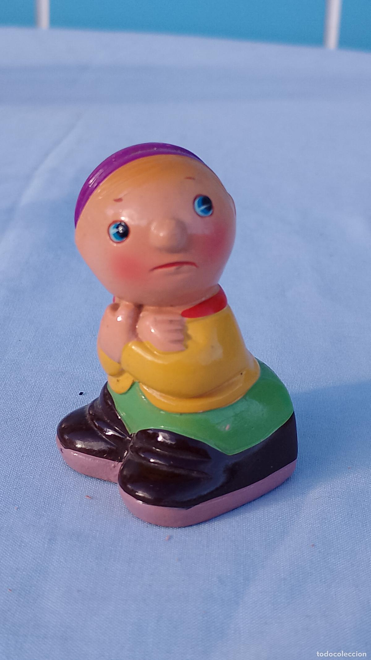 Coleccionismo: Antiguo sacapuntas de cer&aacute;mica Ni&ntilde;o