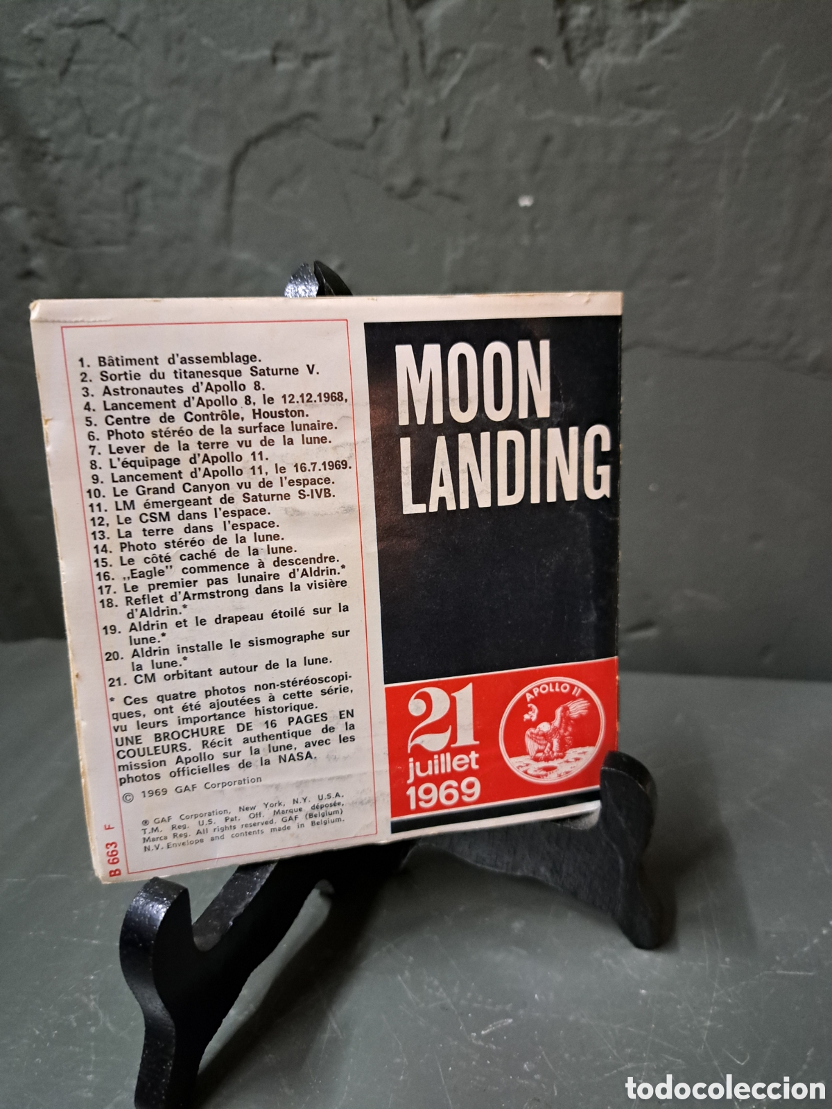 Coleccionismo: View Master Moon Landing 1969 - Foto 2