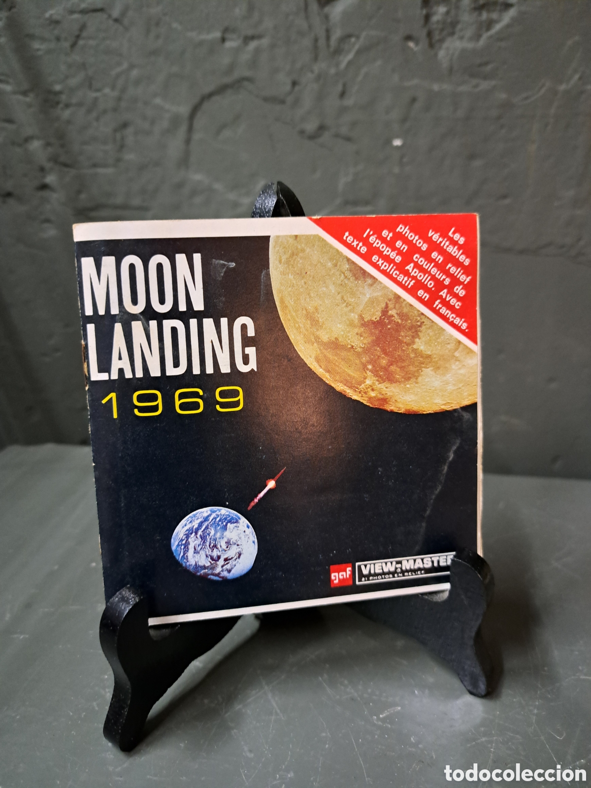 Coleccionismo: View Master Moon Landing 1969 - Foto 1
