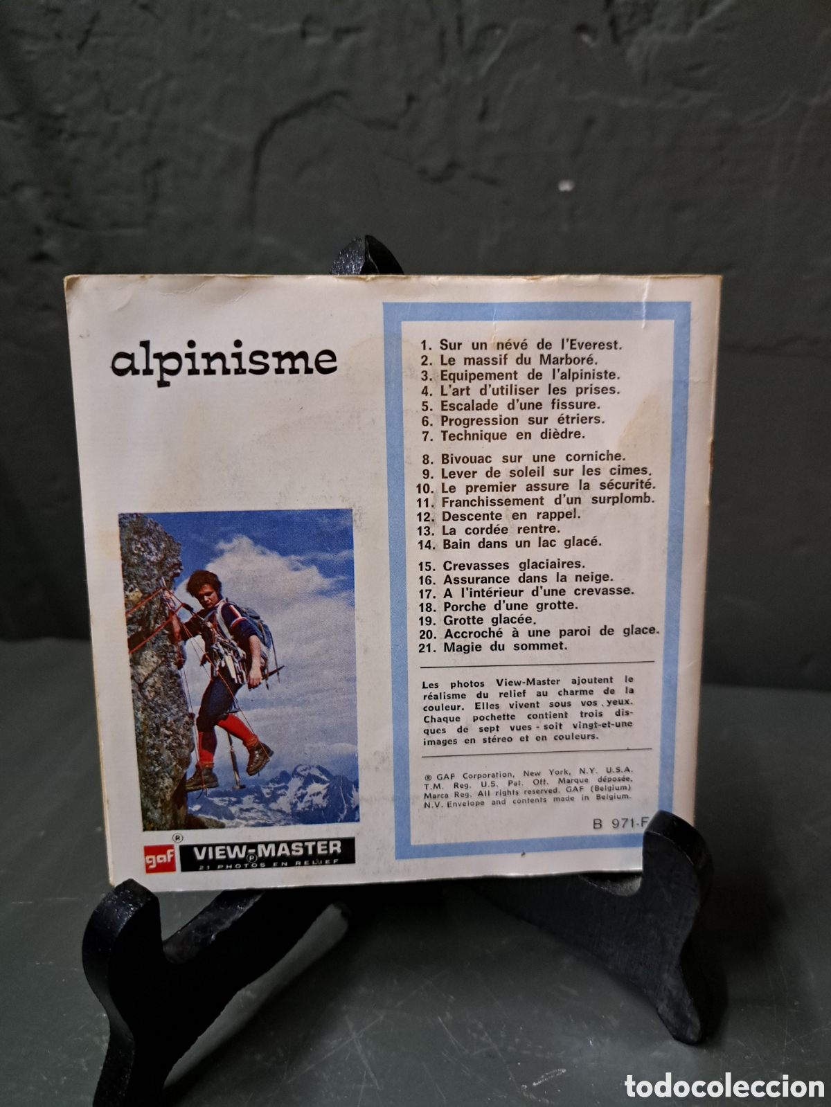 Coleccionismo: View Master Alpinismo 3 discos - Foto 2