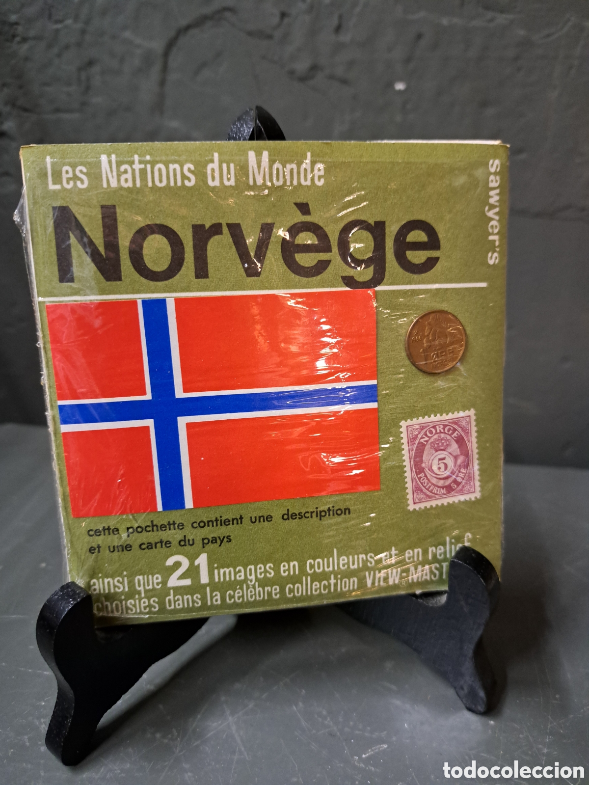 Coleccionismo: View Master Noruega + sello y moneda - Foto 2