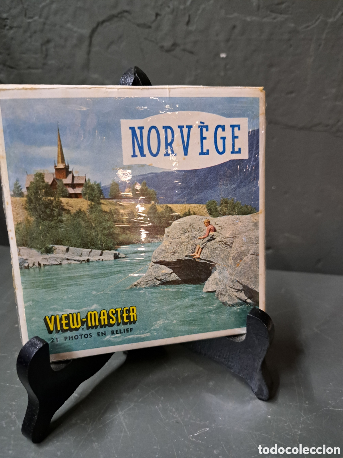 Coleccionismo: View Master Noruega + sello y moneda - Foto 1