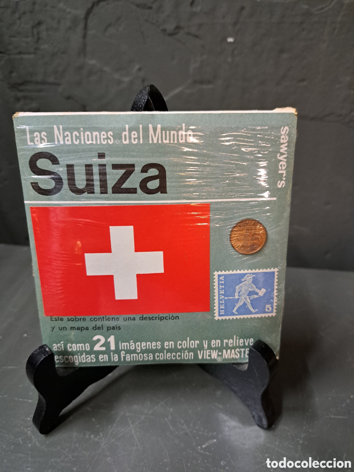 Coleccionismo: View Master Suiza + moneda y sello - Foto 2