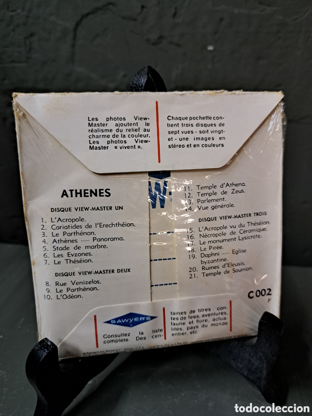 Coleccionismo: View Master Athenes 3 discos - Foto 2