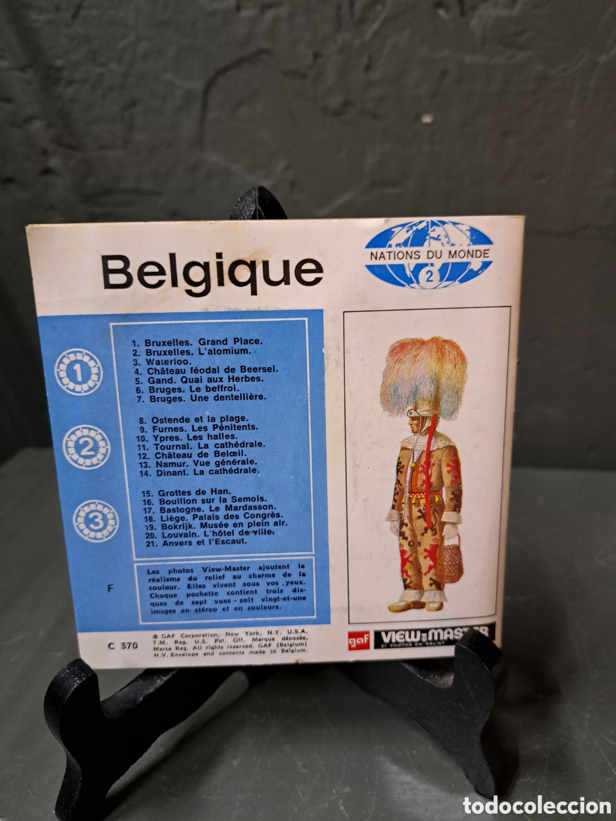 Coleccionismo: View Master B&eacute;lgica N2 - Foto 2