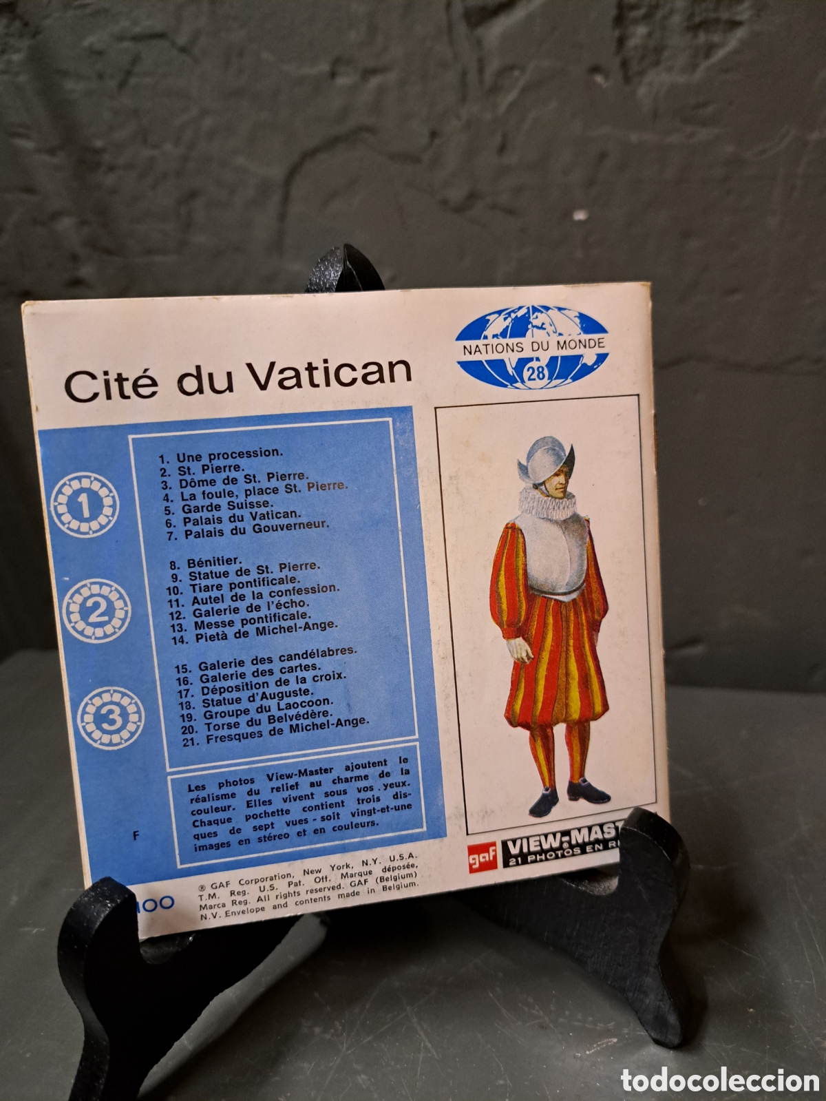 Coleccionismo: View Master Vaticano N28 - Foto 2