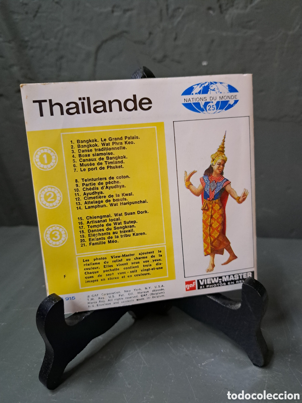 Coleccionismo: View Master Tailandia N25 - Foto 2