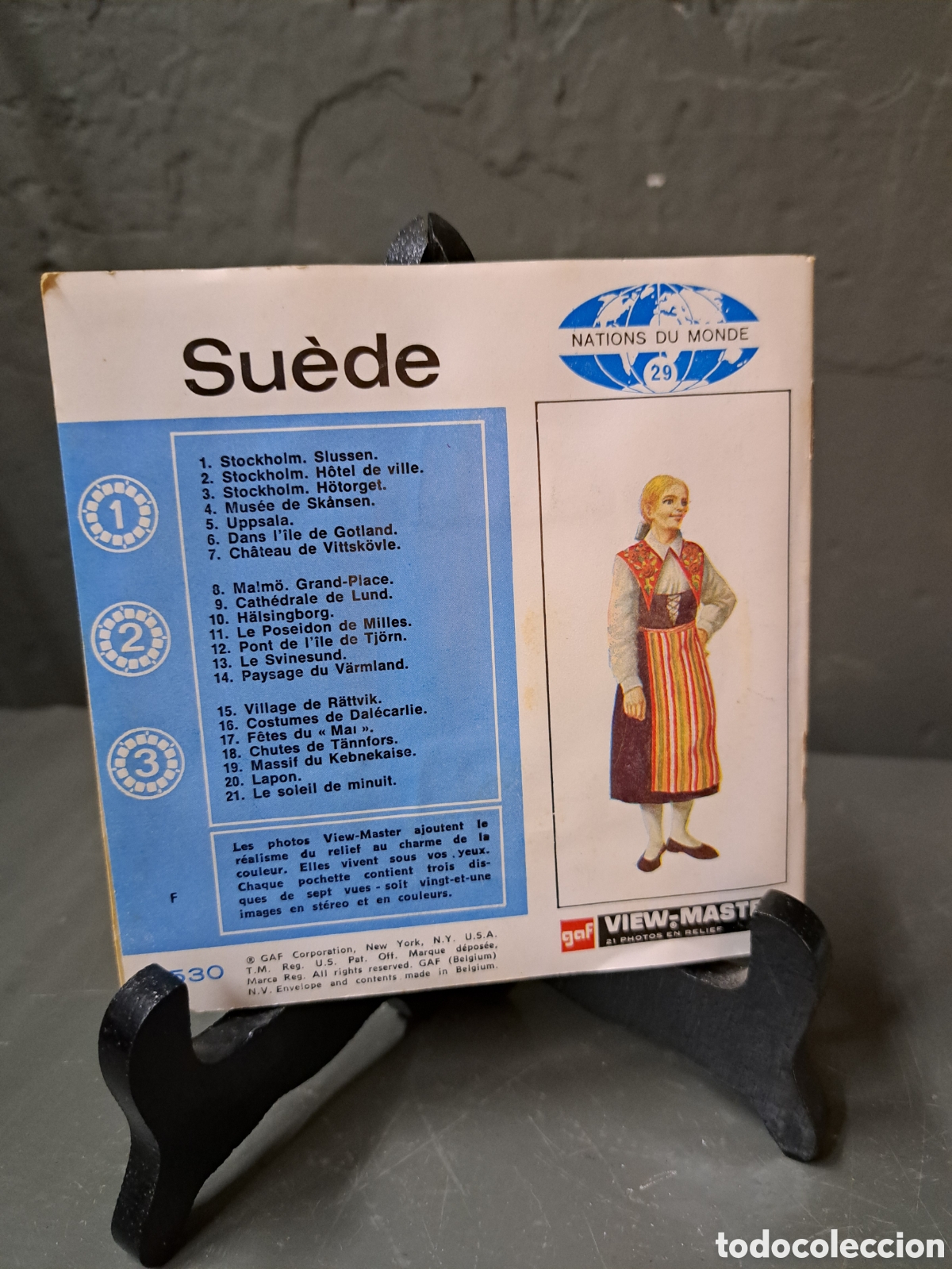 Coleccionismo: View Master Suecia N29 - Foto 2