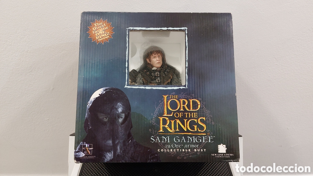 Coleccionismo: Figura Busto Sam (El Se&ntilde;or de los Anillos) - Foto 1