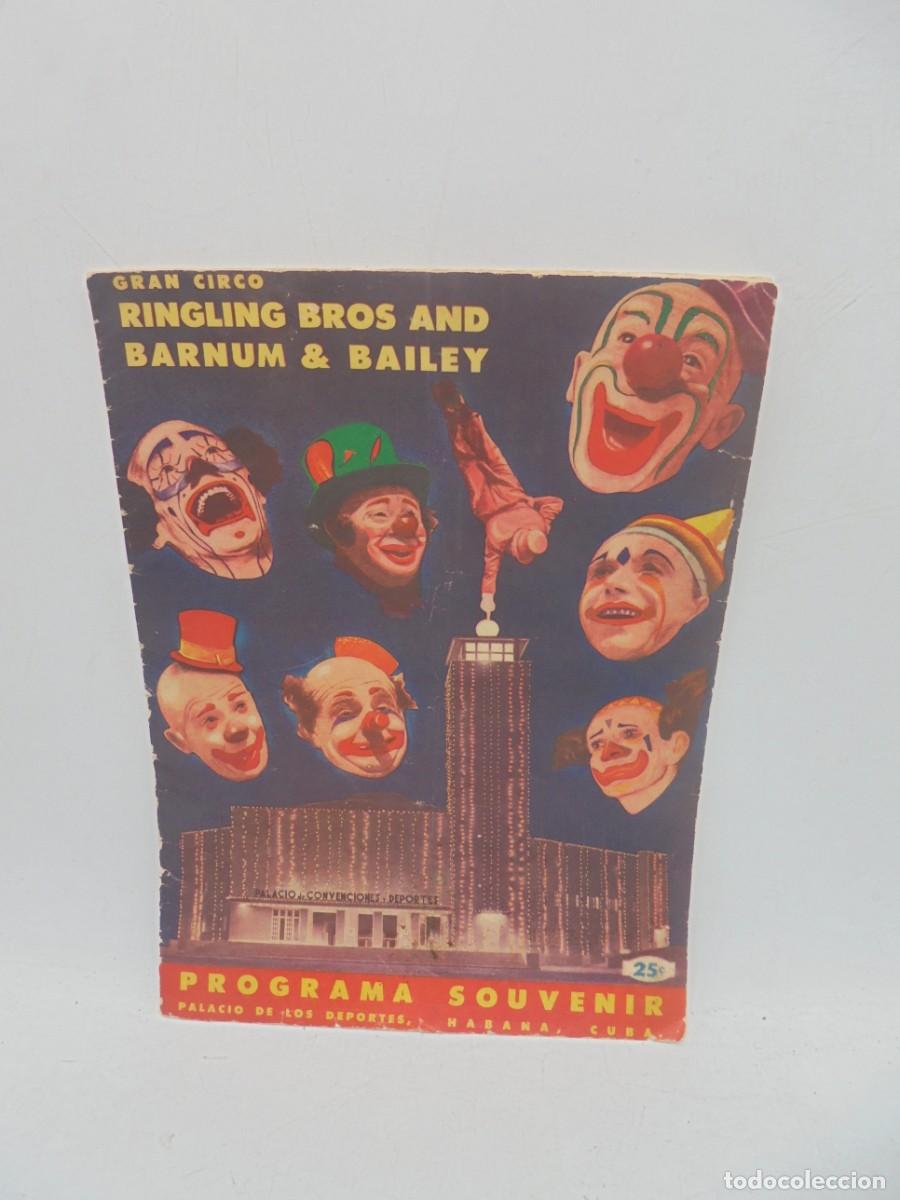 Coleccionismo: CUBA. GRAN CIRCO RINGLING BROS AND BARNUM & BAILEY. PROGRAMA SOUVENIR. - Foto 1