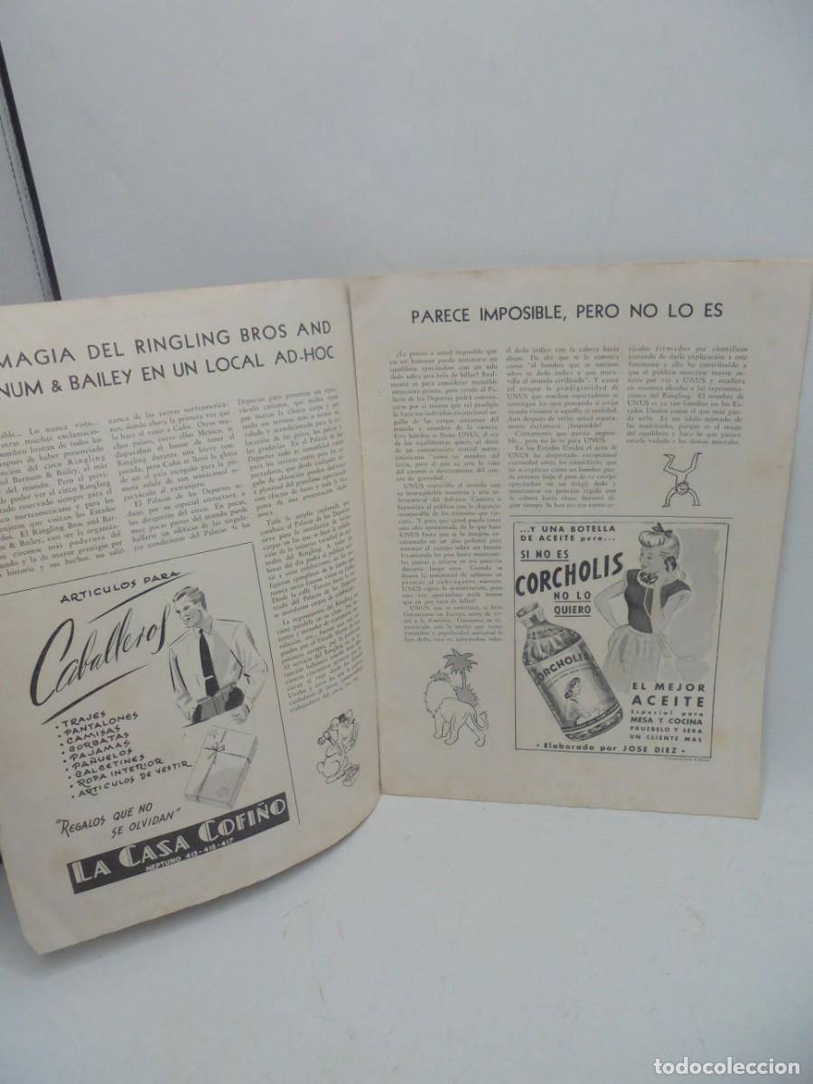 Coleccionismo: CUBA. GRAN CIRCO RINGLING BROS AND BARNUM & BAILEY. PROGRAMA SOUVENIR. - Foto 4
