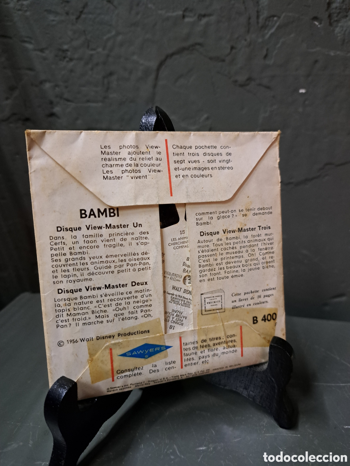 Coleccionismo: View Master Bambi 1956 - Foto 2