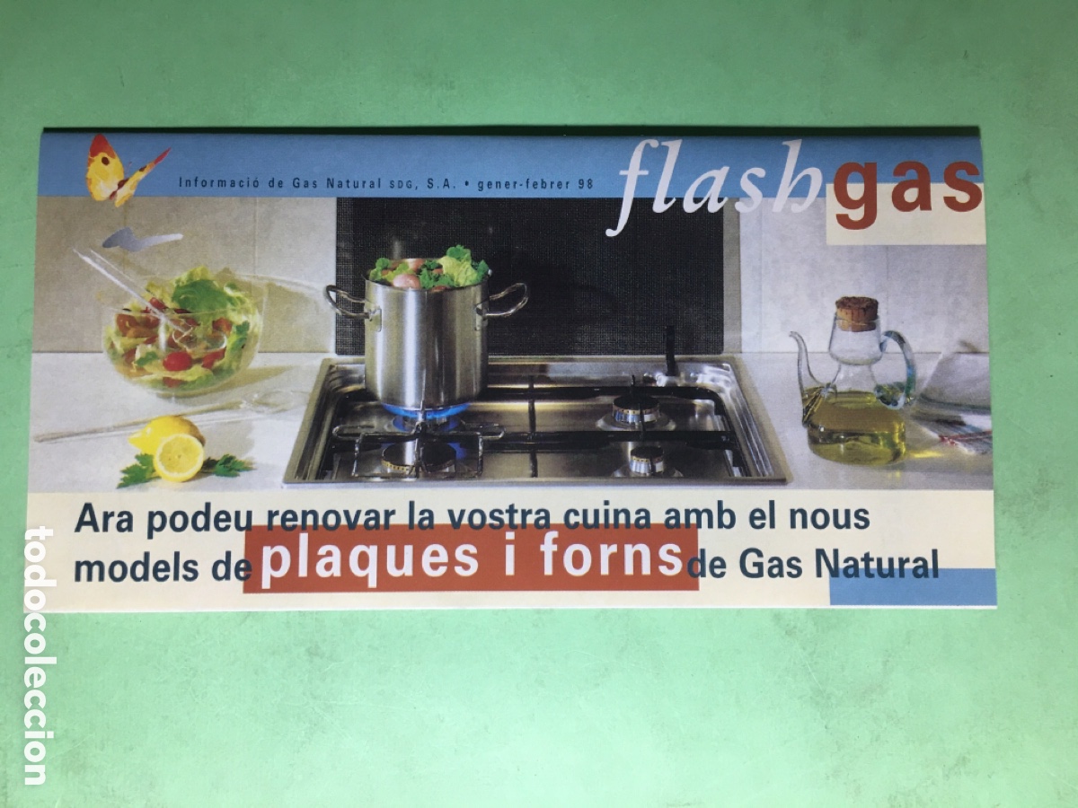 Coleccionismo: 1998 3 FULLETS PUBLICITAT ENVIATS PER GAS NATURAL veure detall a descripci&oacute;