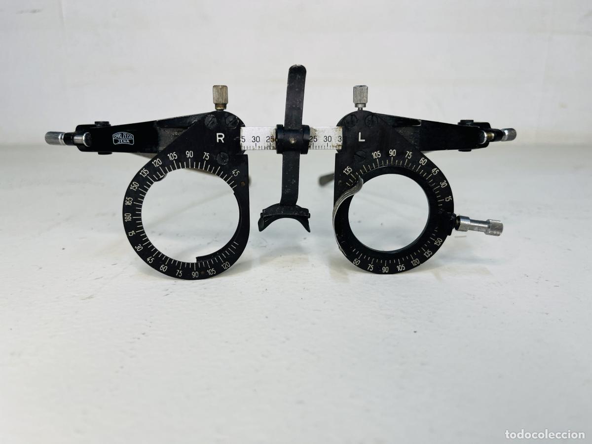 Coleccionismo: Marco de optometr&iacute;a para &oacute;ptica profesional Carl Zeiss Jena 1990&rsquo;s - LA OPALINA