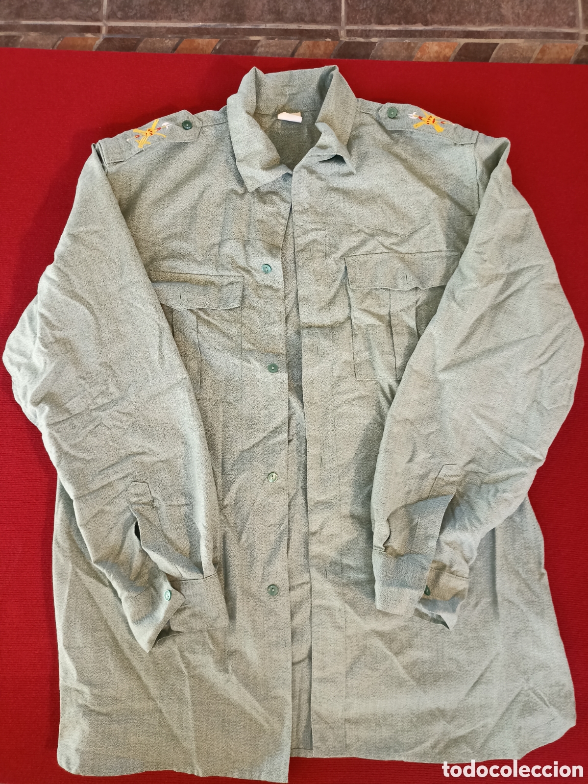 Coleccionismo: Camisa Legi&oacute;n Espa&ntilde;ola. Manga larga. Talla 42