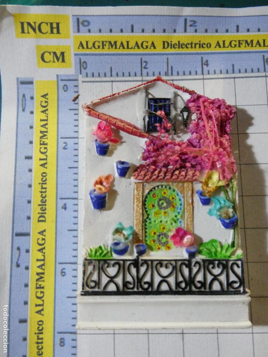 Coleccionismo: IM&Aacute;N DE NEVERA. SOUVENIR RECUERDO TURISMO. CASA T&Iacute;PICA PUEBLOS BLANCOS ANDALUC&Iacute;A