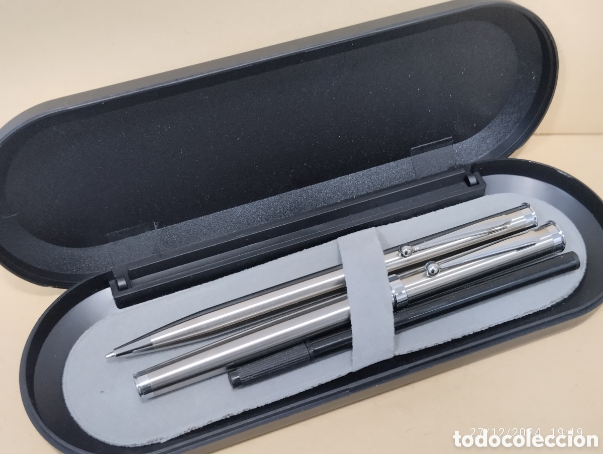 Coleccionismo: ESTUCHE BOLIGRAFOS PUBICITARIO CAJA CIRCULO
