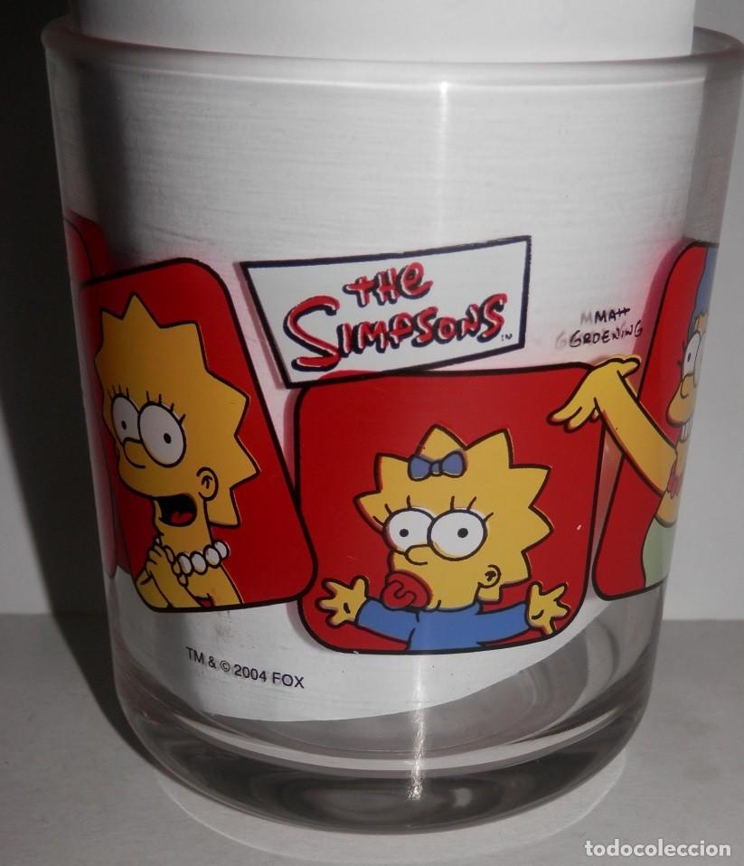 Coleccionismo: VASO DE NOCILLA DE LA SERIE LOS SIMPSONS - Foto 1
