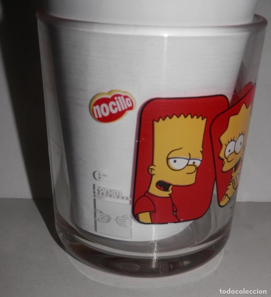 Coleccionismo: VASO DE NOCILLA DE LA SERIE LOS SIMPSONS - Foto 2