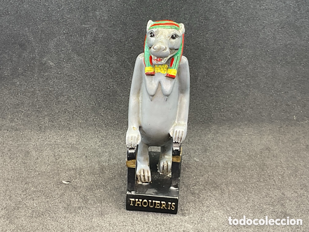 Coleccionismo: FIGURA DE THOUERIS . COLECCION LOS MISTERIOS DE LOS DIOSES EGIPCIOS