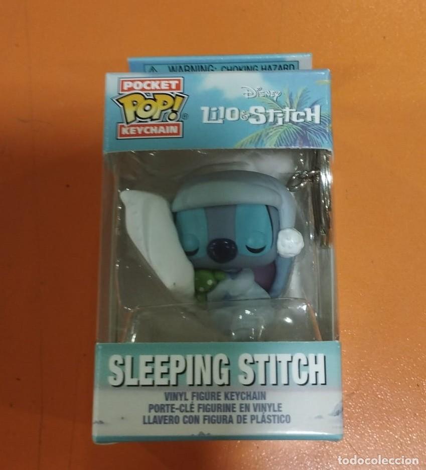 Coleccionismo: Funko Lilo & Stitch Pocket Pop! Sleeping - Foto 1