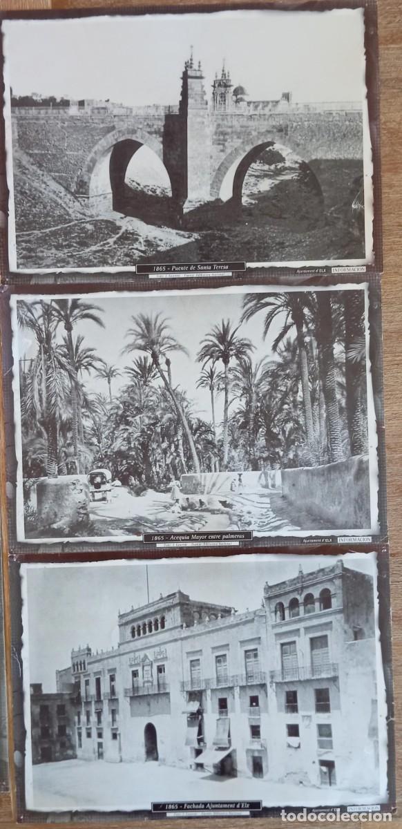 Coleccionismo: LAMINAS ELCHE EN 1865 - 9 LAMINAS - Foto 2