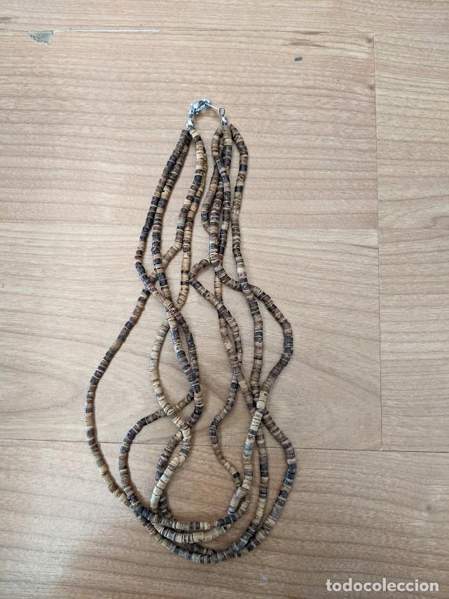 Coleccionismo: COLLAR DE CUENTAS PEQUE&Ntilde;ITAS - Foto 1