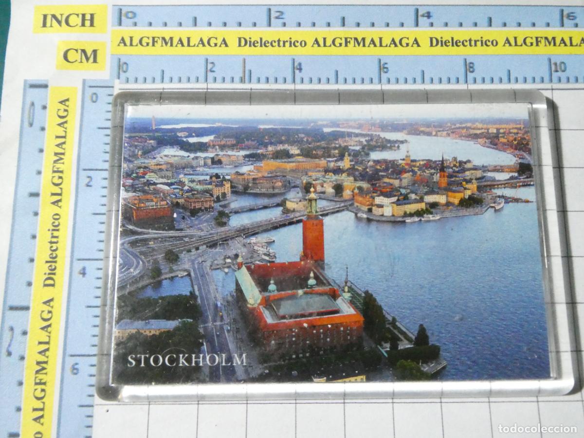 Collezionismo: IMAN DE NEVERA. SOUVENIR RECUERDO. ESTOCOLMO SUECIA