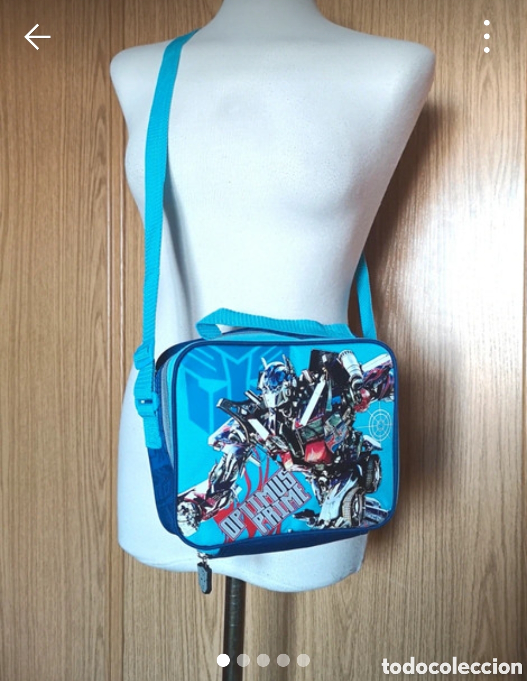 Coleccionismo: Mochila merendera Transformers - Foto 2